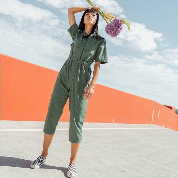 Shades of Grey by Micah Cohen
Boiler Suit Jumpsuit Mustard Yellow
Size - Picture 4 of 4